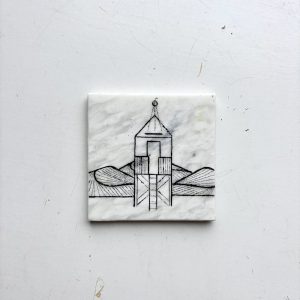 Drenkelingenhuisje (80 gram recycled plastic)