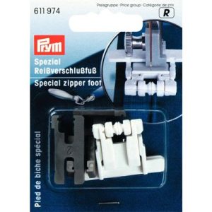 Ritssluitingenvoet voor blinde ritssluitingen,	1 stuks, 611974