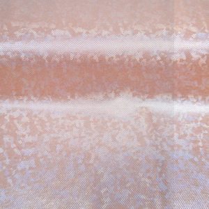 Lycra honey stof 4 way stretch, licht oranje. LY440