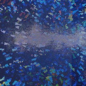 Lycra stof 4 way stretch kobalt LY8213