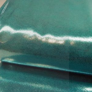 Lycra stof, 4 way stretch,dusty groen /zilver. X3028