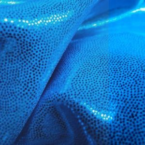 Lycra stof, glinster glans, 4 way stretch, turquoise, Kl.03, B0327