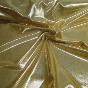 Lycra stof 4-way stretch, glitter goud, COL08 H1253