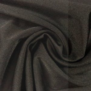 Lycra stof, 4-way stretch, zwart. Ly4-010