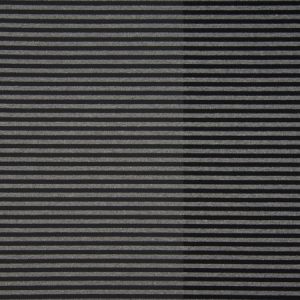 Punta Jersey stof, strepen motief smal, zwart/grijs, X2821