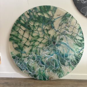 Breathing dreams like air (6,3 kilo recycled plastic)