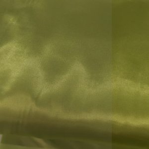 Satijn stof, appeltjes groen. SA52