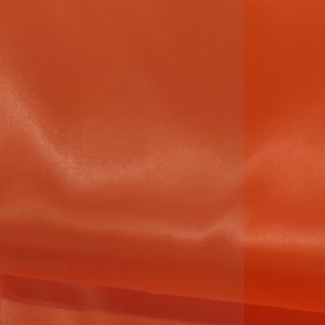 Satijn stof, neon oranje. SA60
