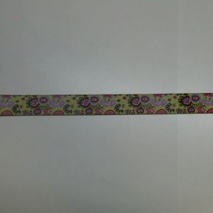 Sierband lime, lila, roze en cerise, H965