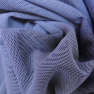 Tule mesh kant donker blauw. X1030