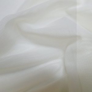 Tule mesh kant, ecru C945