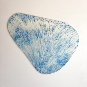 GREEN WAVES (2,8 kilo recycled plastic)