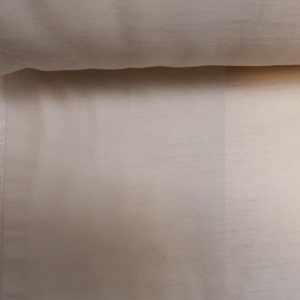 Zijde look stof, crème. R638